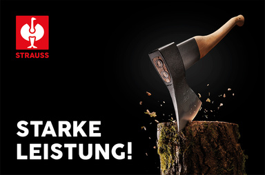 Gutscheinmotiv im Design Starke Leistung