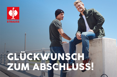 Gutscheinmotiv im Design Glückwunsch Abschluss