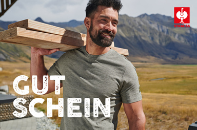 Gutscheinmotiv im Design Gutschein Worker