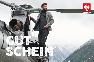 Gutscheinmotiv im Design Gutschein Helicopter