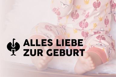 Gutscheinmotiv im Design Geburt Mädchen 02