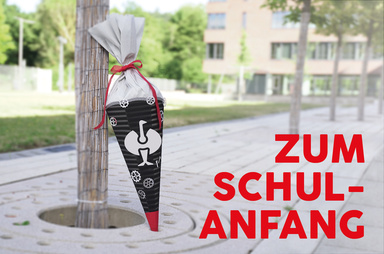 Gutscheinmotiv im Design Schultüte