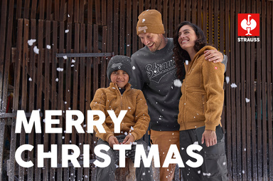 Gutscheinmotiv im Design Merry Christmas 2025 Family